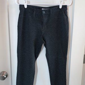 Lauren Conrad Ponte Skinny Pant, Heather Charcoal Gray, Medium Short